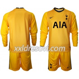 Tottenham Hotspur Golmanski Dječji Komplet Dresovi za Nogomet 2020-2021 M002 Dugim Rukavima (+ kratke hlače)